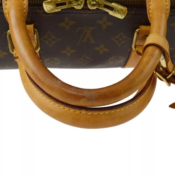 LOUIS VUITTON KEEPALL BANDOULIERE 55 TRAVEL BAG MONOGRAM - Picture 5 of 10